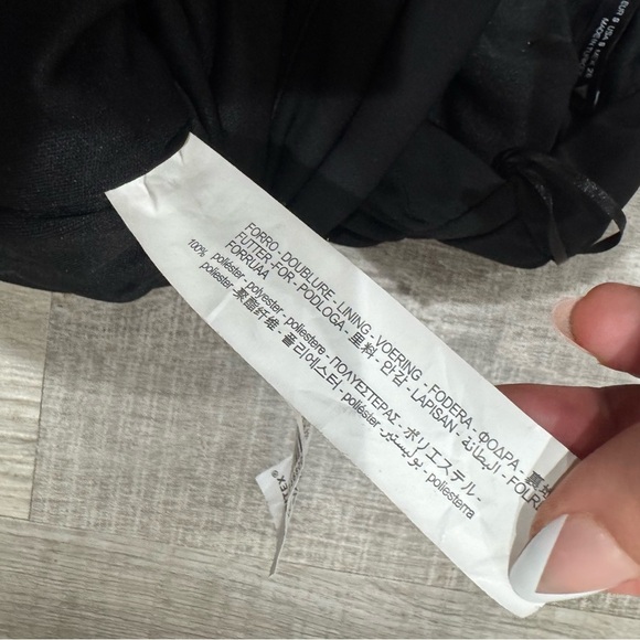 Zara ruched cris-cross front plunging mini/ bodycon dress ❤️ - Picture 9 of 10